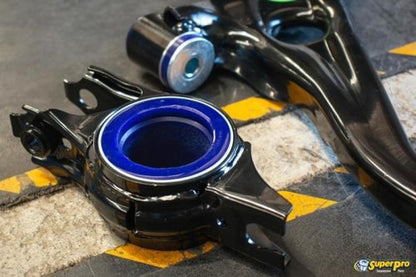 SuperPro 2016 Honda Civic EX Front Lower Control Arm Set w/ Bushings - Graveyard Performance