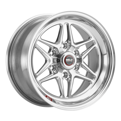 Weld S81HD 17x10 / 6x135 BP / 7.2in BS Polish Wheel 3.54 ID (Low Pad) - Non-Beadlock - Graveyard Performance