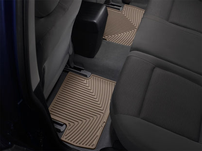 WeatherTech 93 Mercedes-Benz 300CE Rear Rubber Mats - Tan - Graveyard Performance