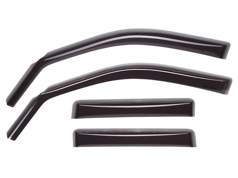 WeatherTech 20-26 Ford Explorer Front Rear Front & Rear Side Window Deflectors - Matte Blk