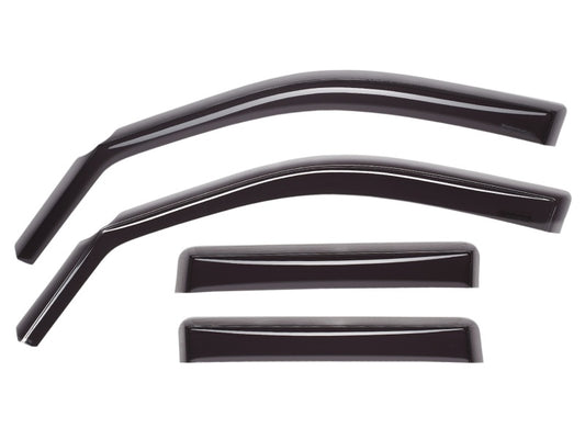 WeatherTech 16-21 Honda Civic Front Rear Front & Rear Side Window Deflectors-Dark Tint