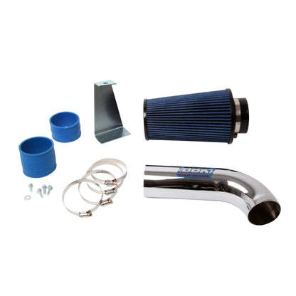 BBK 86-93 Mustang 5.0 Cold Air Intake Kit - Standard Style - Chrome Finish - Graveyard Performance