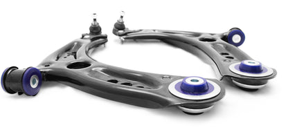 SuperPro 2015 Audi A3 Quattro Premium Front Lower Control Arm Set w/ Bushings - Graveyard Performance