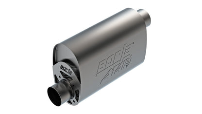 Borla CrateMuffler LS3 3in Offset In/Offset Out 14in x 4.35in x 9.10in Oval Muffler ATAK - Graveyard Performance