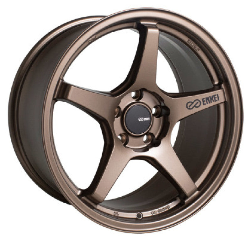 Enkei TS-5 18x8 5x112 45mm Offset 72.6mm Bore Bronze - Graveyard Performance