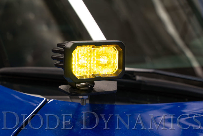 Diode Dynamics 15-21 Subaru WRX/STi Pro Stage Series 2in LED Ditch Light Kit - White Combo