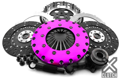 XClutch 68-70 Ford Mustang Base 7.0L 9in Twin Solid Organic Clutch Kit - Graveyard Performance