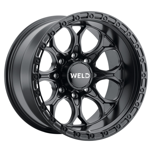 Weld Ledge 8 20x10 / 8x165.1 / 4.75 BS / 125.1 HB - Satin Black - Non-BL Wheel - Graveyard Performance