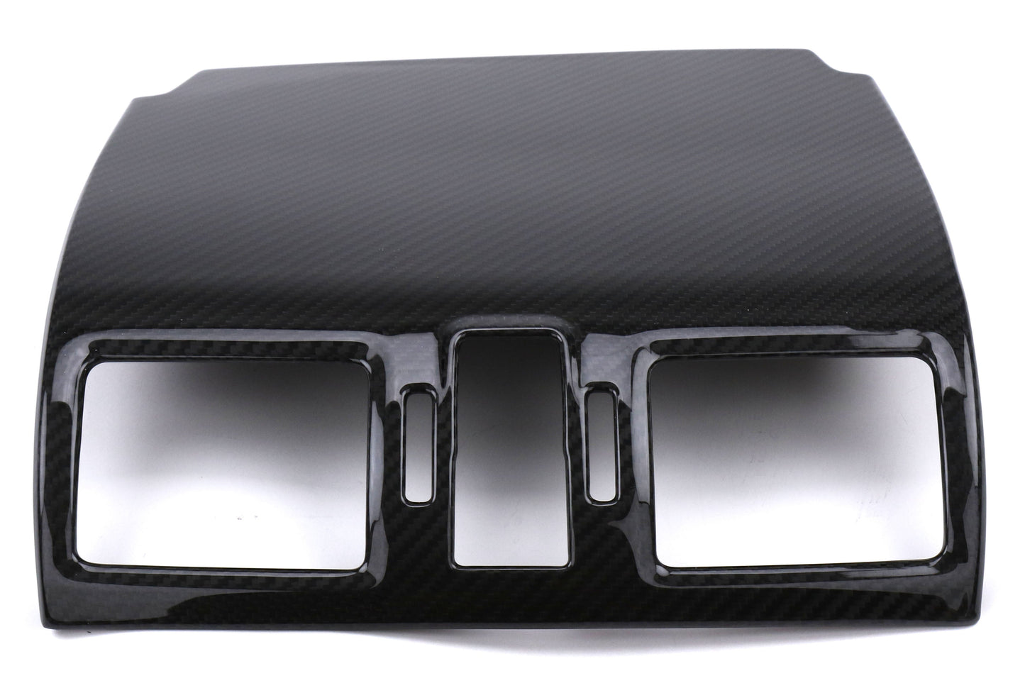OLM LE Dry Carbon Fiber Center AC Trim Covers - 2016-2021 Subaru WRX / STI 2014-2018 Forester 2016-2017 Crosstrek - Graveyard Performance