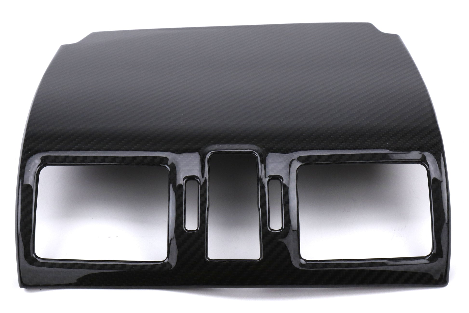 OLM LE Dry Carbon Fiber Center AC Trim Covers - 2016-2021 Subaru WRX / STI 2014-2018 Forester 2016-2017 Crosstrek - Graveyard Performance