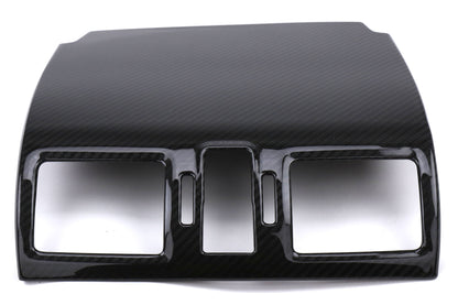 OLM LE Dry Carbon Fiber Center AC Trim Covers - 2016-2021 Subaru WRX / STI 2014-2018 Forester 2016-2017 Crosstrek - Graveyard Performance