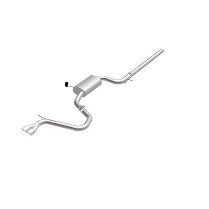 MagnaFlow Sys C/B 2015 Volkswagen Golf 1.8L 2.5in SS Dual Driver Side Exit Polished 3 Tip - Graveyard Performance