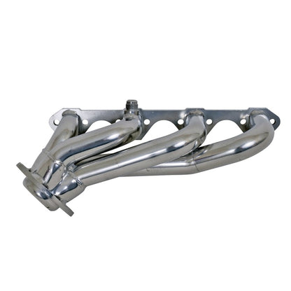 BBK 94-95 Mustang 5.0 Shorty Unequal Length Exhaust Headers - 1-5/8 Silver Ceramic - Graveyard Performance