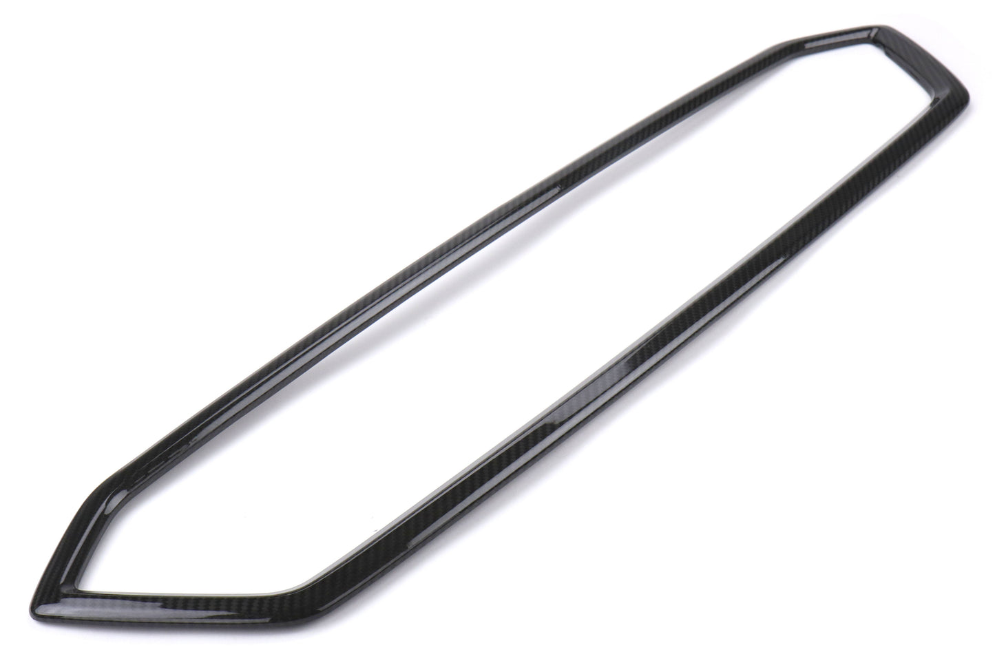 OLM LE Dry Carbon Fiber Grille Garnish (Outer) - 2018-2021 Subaru WRX / STI - Graveyard Performance