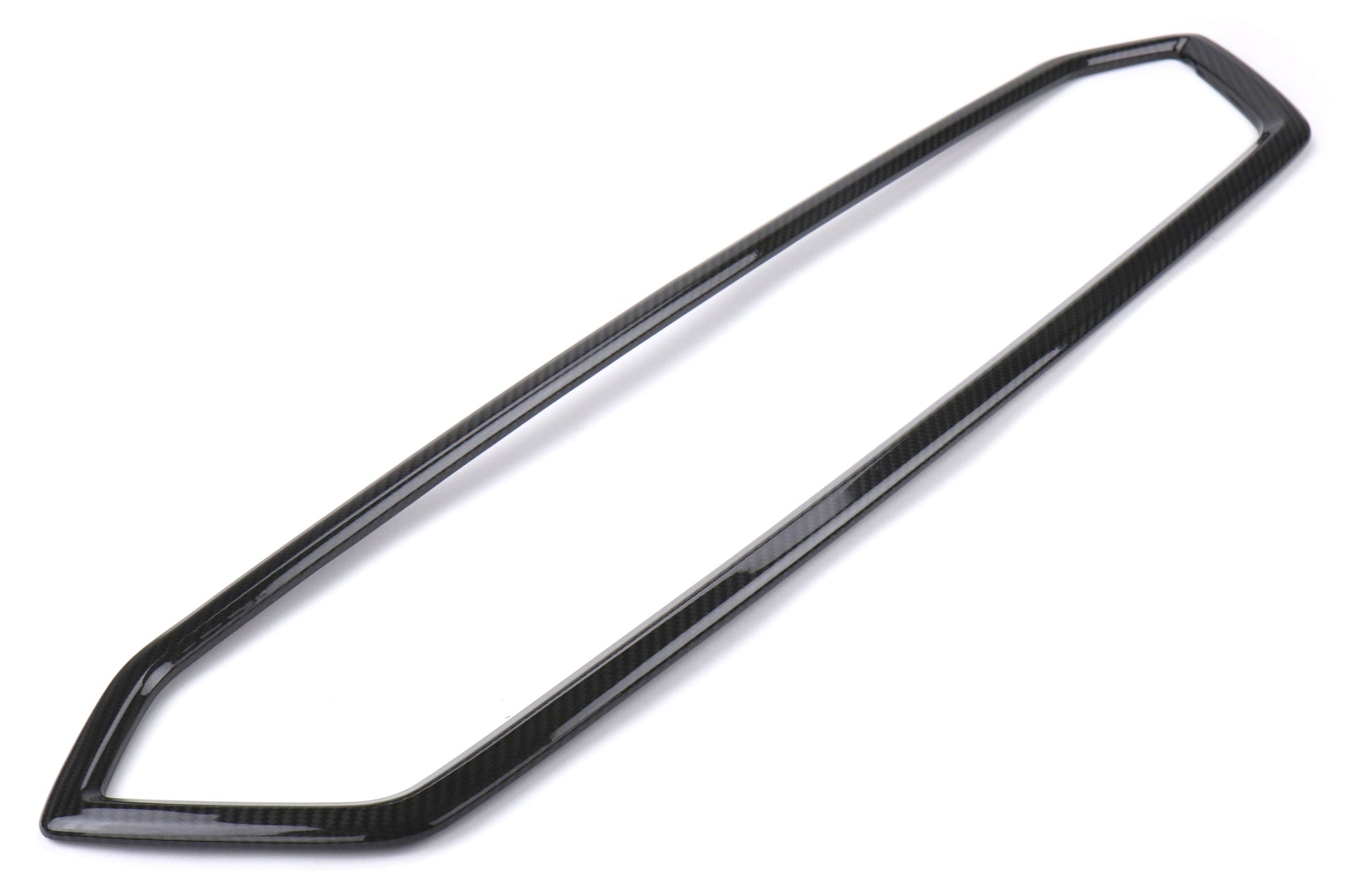 OLM LE Dry Carbon Fiber Grille Garnish (Outer) - 2018-2021 Subaru WRX / STI - Graveyard Performance