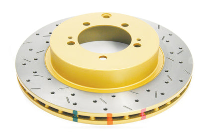 DBA 03-05 Evo 8/9 Rear Drilled & Slotted 4000 Series Rotor - Graveyard Performance