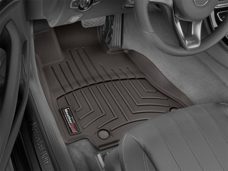 WeatherTech 2014+ BMW 2-Series Front FloorLiner - Cocoa - Graveyard Performance
