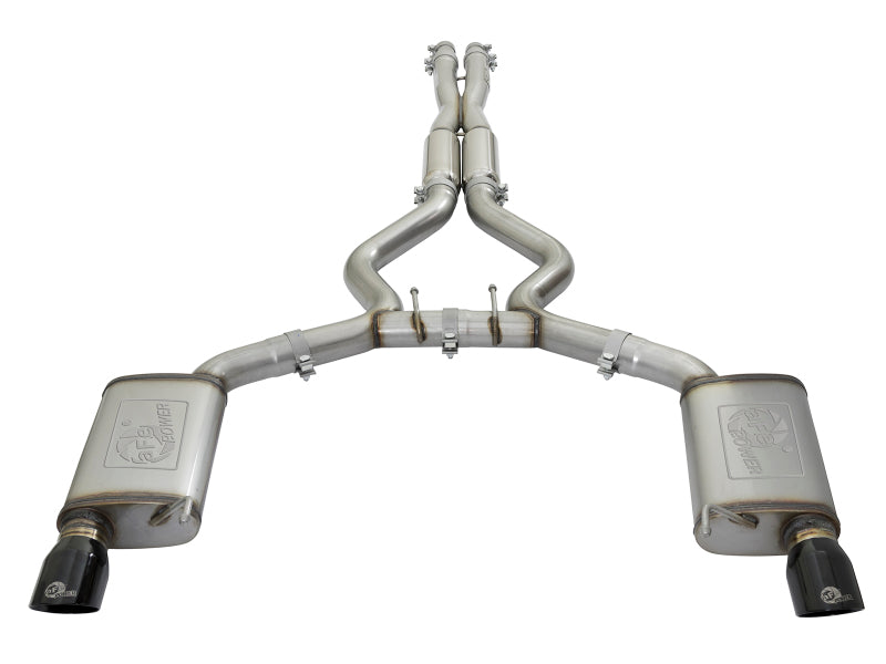 aFe 11-21 Dodge Durango V6-3.6L / V8-5.7L MACH Force-Xp 304 SS Cat-Back Exhaust System w/ Black Tip - Graveyard Performance
