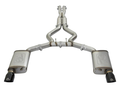 aFe 11-21 Dodge Durango V6-3.6L / V8-5.7L MACH Force-Xp 304 SS Cat-Back Exhaust System w/ Black Tip - Graveyard Performance