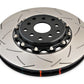 DBA 04-07 STi/2017 BRZ w/Perf. Pkg. 10 Hole Front Slotted 5000 Series 2/PC Rotor Assembled w/Blk Hat