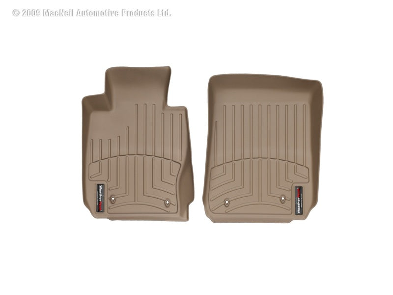 WeatherTech 06-12 BMW 328xi Front FloorLiner - Tan - Graveyard Performance