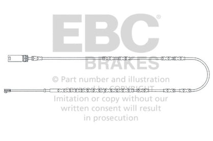EBC 2010-2013 BMW 128 3.0L Rear Wear Leads - Graveyard Performance