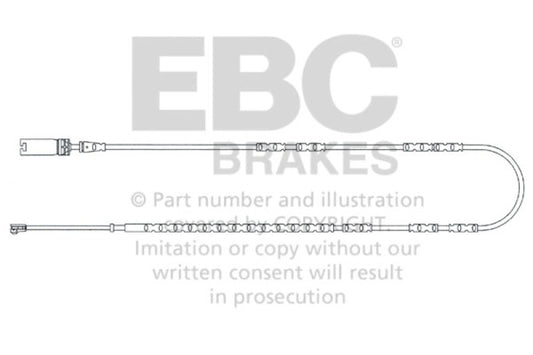 EBC 2010-2013 BMW 128 3.0L Rear Wear Leads - Graveyard Performance