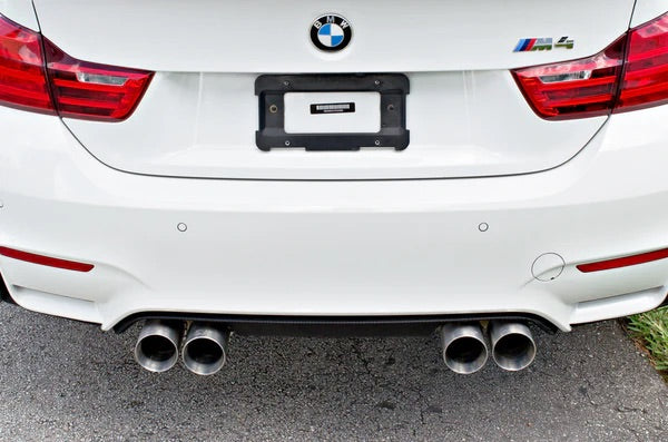 F8X BMW M2C M3 & M4 Rear Exhaust Tips - for OEM exhaust - Matte Black - Graveyard Performance