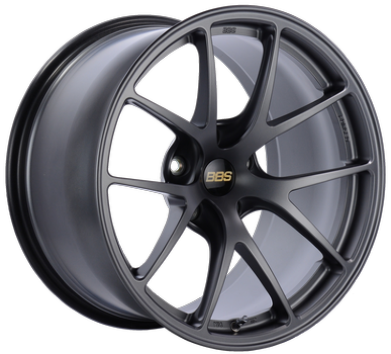 BBS RI-A 18x10 5x130 ET58 CB71.6 Matte Graphite Wheel -82mm PFS/Clip Required - Graveyard Performance