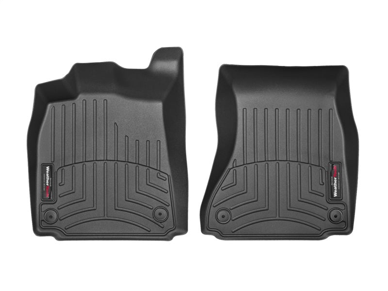 WeatherTech 12+ Audi A6/S6 Front FloorLiner - Black - Graveyard Performance