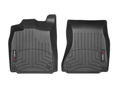 WeatherTech 12+ Audi A6/S6 Front FloorLiner - Black - Graveyard Performance