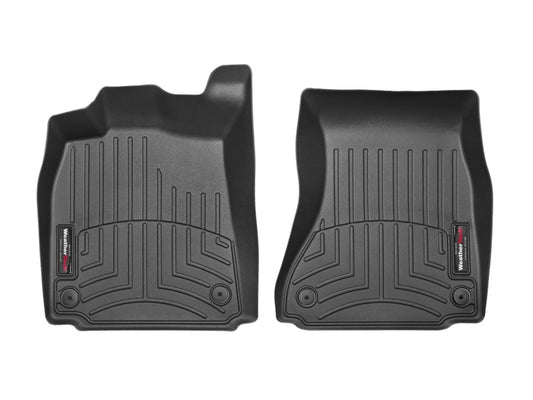 WeatherTech 12+ Audi A6/S6 Front FloorLiner - Black - Graveyard Performance