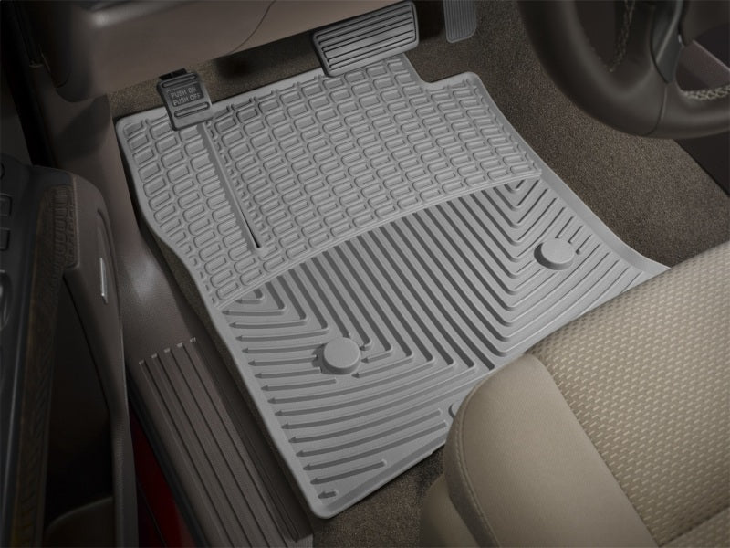 WT Rubber Mats - Front - Grey - Graveyard Performance