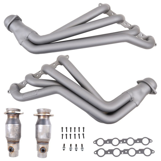 BBK 2010-15 Camaro Ls3/L99 1-7/8 Full-Length Headers W/ High Flow Cats (Titanium Ceramic)