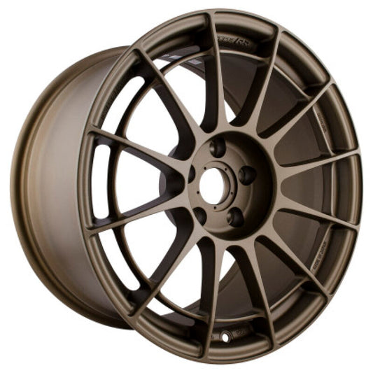 Enkei NT03RR 18x9.5 5x114.3 40mm Offset 72.6mm Bore Titanium Gold Wheel
