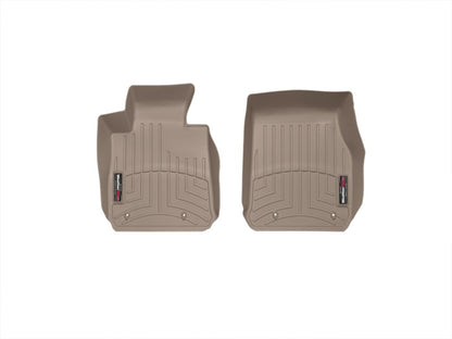 WeatherTech 12+ BMW 3-Series Front FloorLiner - Tan - Graveyard Performance