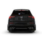 Rally Armor 22-25 VW MK8 Golf GTI/R Red UR Mud Flap w/White Logo