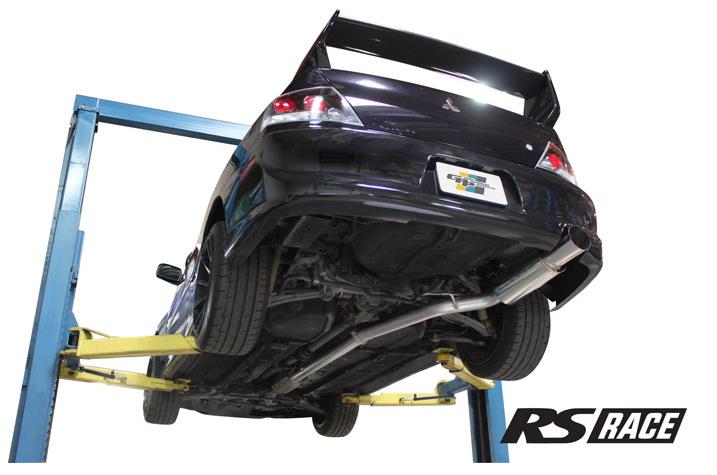 GReddy 03-05 Mitsubishi EVO 8/9 Revolution RS Exhaust (US Rear Bumper) - Graveyard Performance