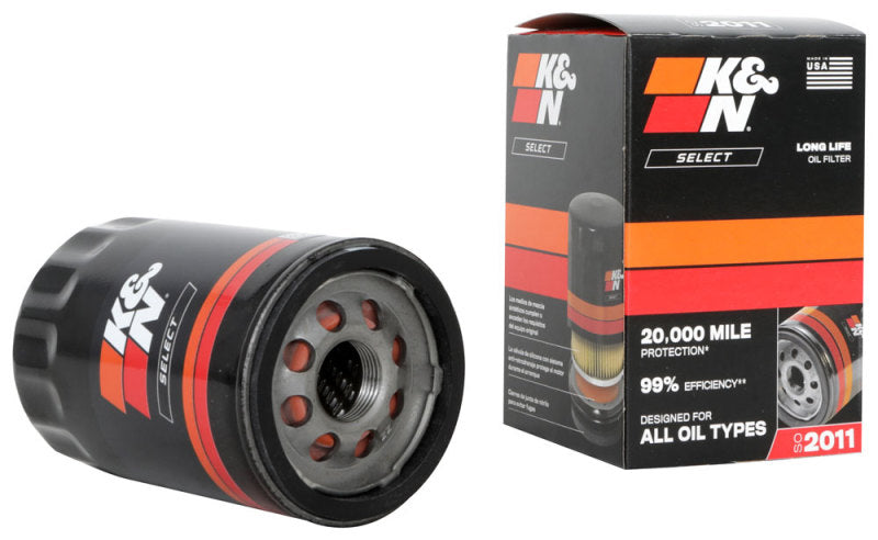 K&N 2011+ Buick Enclave 3.6L V6 / 2014+ Chevrolet Silverado 1500 5.3L V8 Spin-On Oil Filter - Graveyard Performance