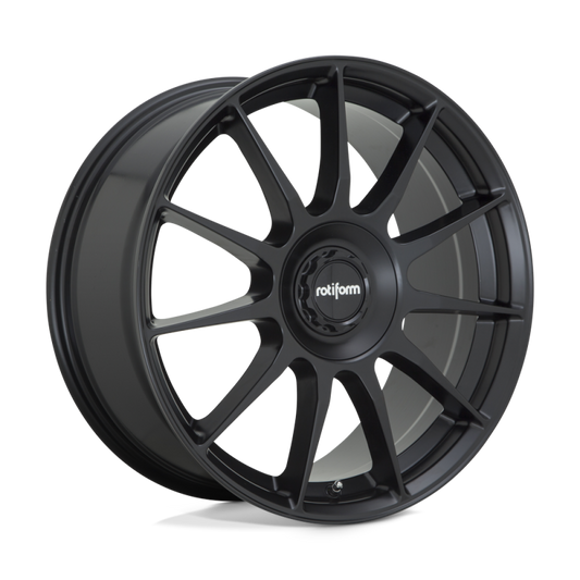 Rotiform R168 DTM Wheel 19x8.5 5x112/5x120 35 Offset Concial Seats - Satin Black