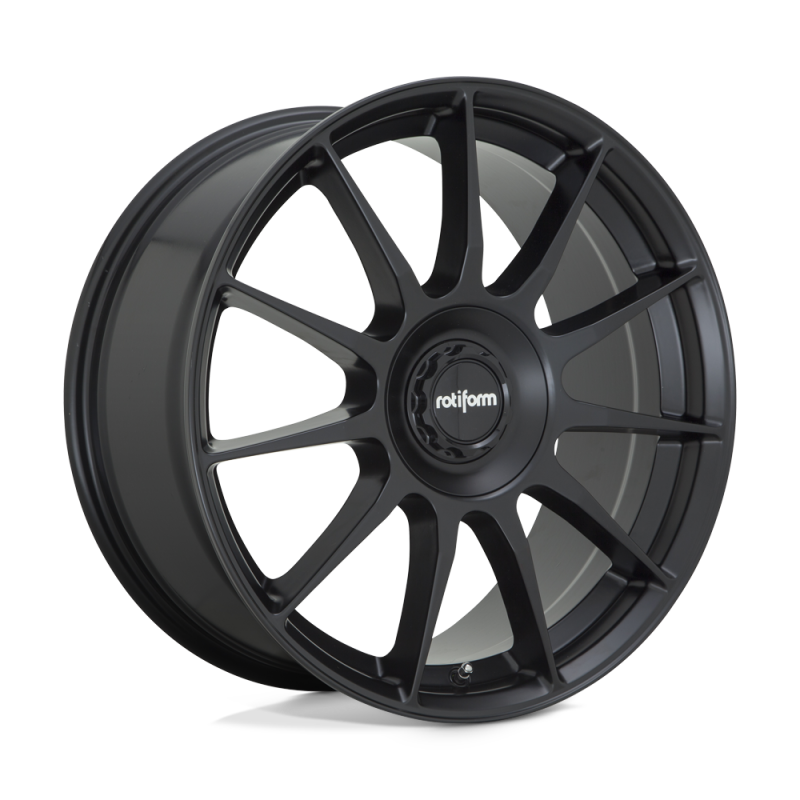 Rotiform R168 DTM Wheel 20x8.5 5x108/5x114.3 35 Offset - Satin Black