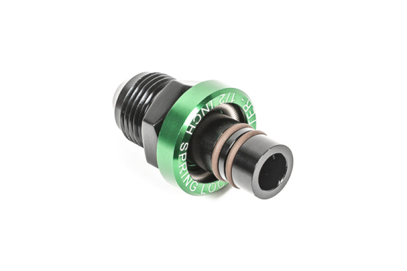 Radium Engineering 8AN Male to 1/2in Spring Lock Male Adapter Fitting - Graveyard Performance