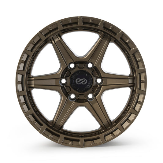 Enkei Trail-Finder OVL 17x7.5 / 5x100 BP / ET35 / 72.6mm Bore - Matte Bronze Wheel