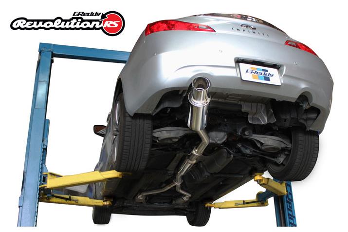 GReddy 07-14 Infiniti G37 Single Revolution RS Exhaust - Graveyard Performance