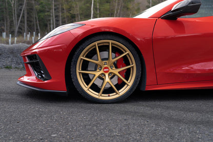KW 2020+ Chevrolet Corvette C8 (w/ Electronic Dampers & OE Noselift) Height Adjustable Spring Kit - Graveyard Performance