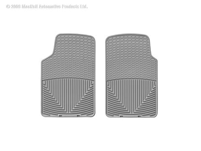WeatherTech 98 Chevrolet Tracker Front Rubber Mats - Grey - Graveyard Performance