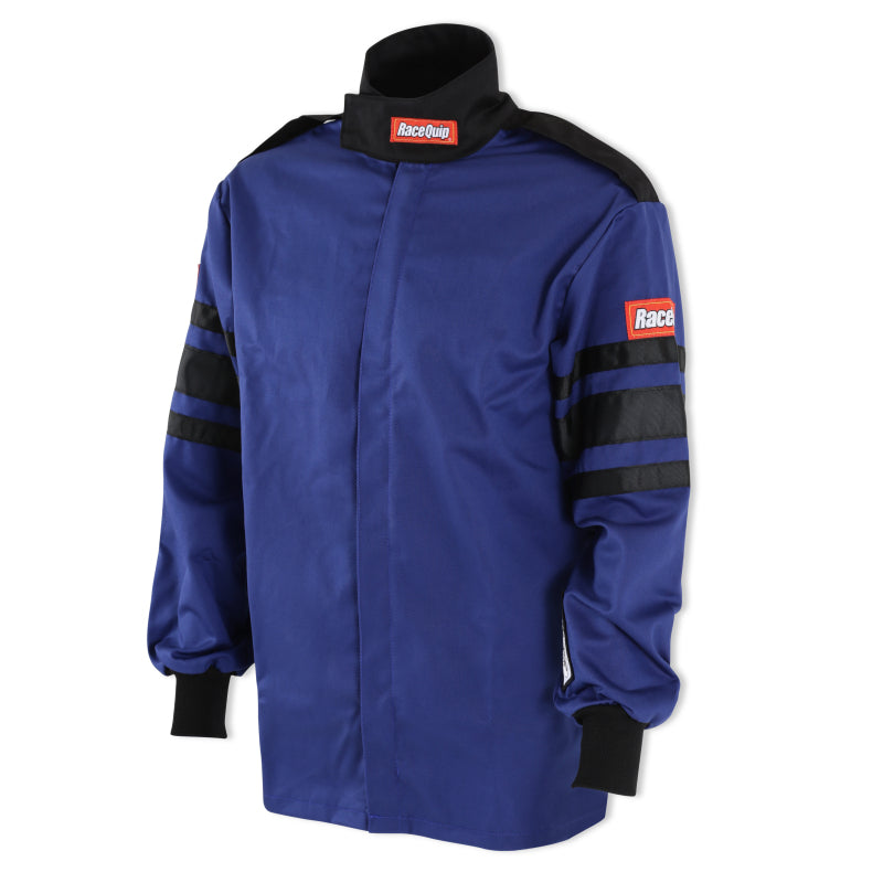 RaceQuip Blue SFI-1 1-L Jacket - XL - Graveyard Performance