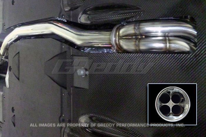 GReddy 09+ Nissan R35 GTR Power Extreme Exhaust - Graveyard Performance