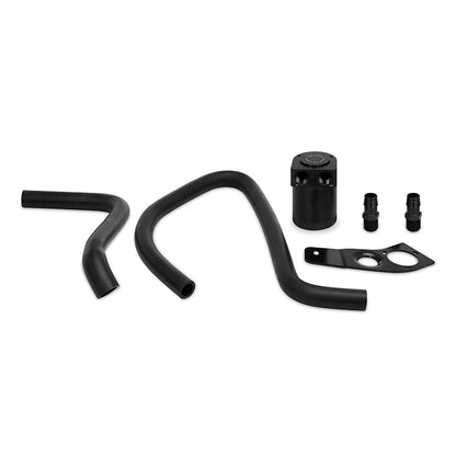 Mishimoto 11-13 BMW 335i/335ix/135i Baffled Oil Catch Can Kit - Black - Graveyard Performance