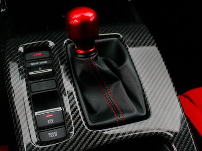 OLM LE Carbon Fiber Shift Panel Cover - 2023+ Honda Civic FL5 Type R - Graveyard Performance